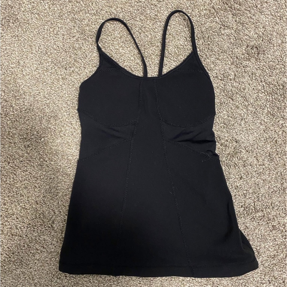 Black lulu lemon Women's Top